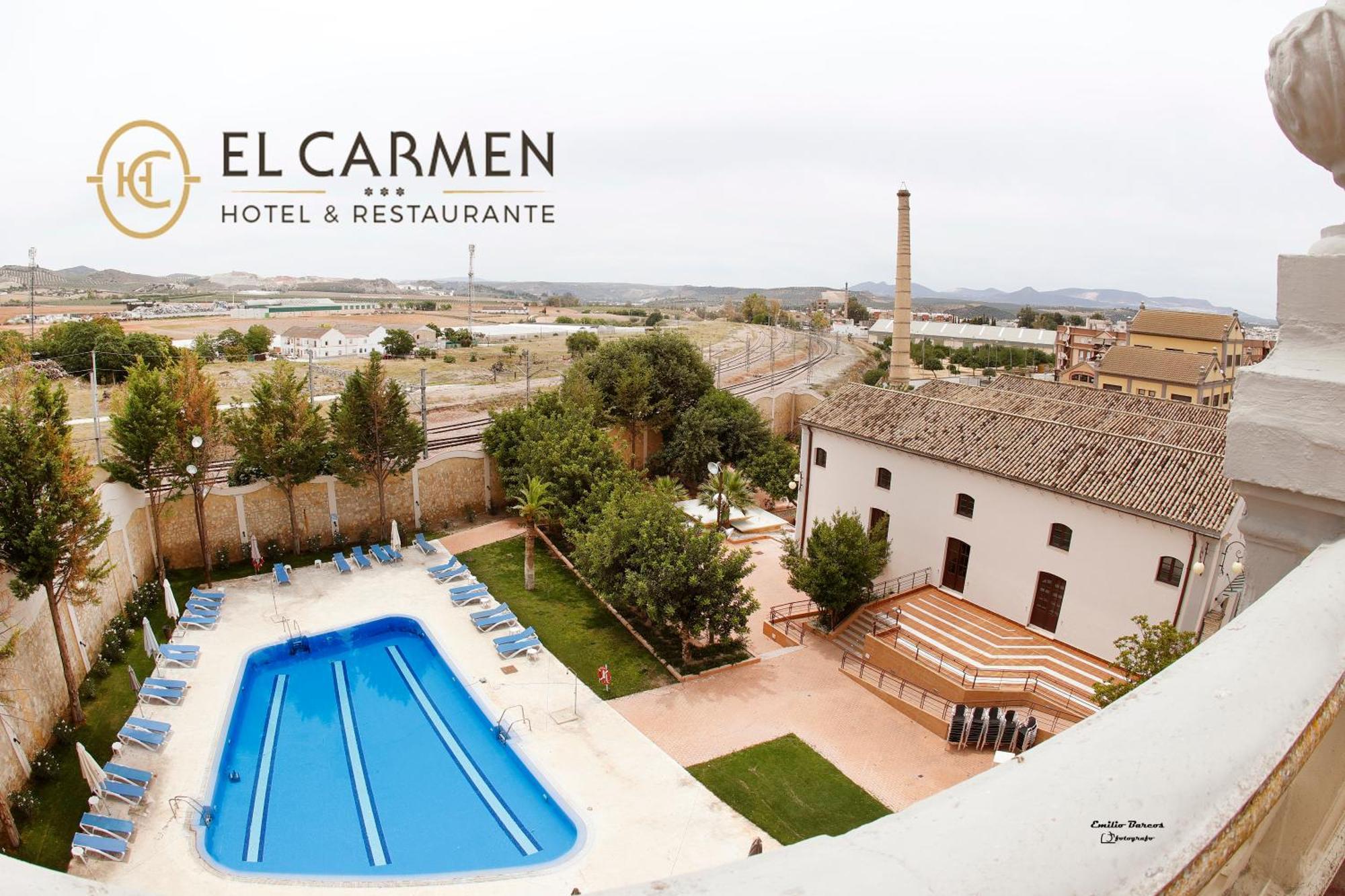 Hotel El Carmen Пуэнте-Хениль Экстерьер фото
